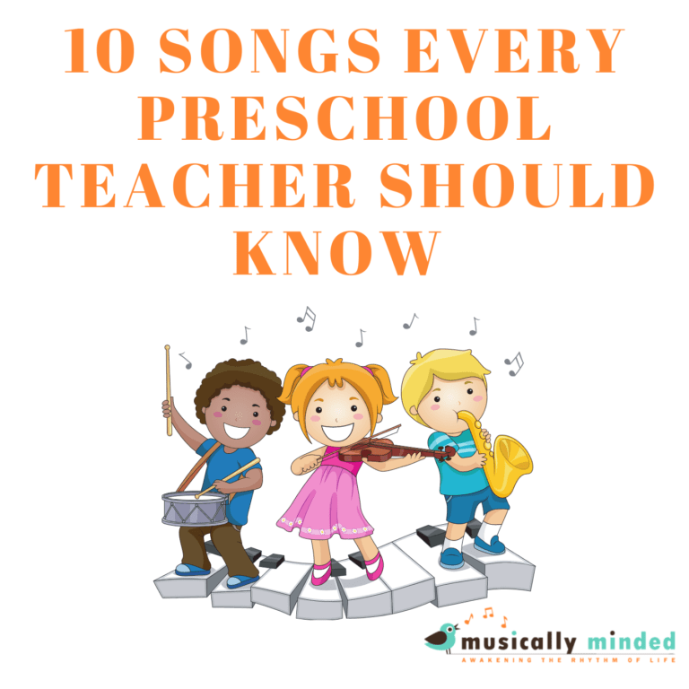 10 Songs Every Preschool Teacher Should Know