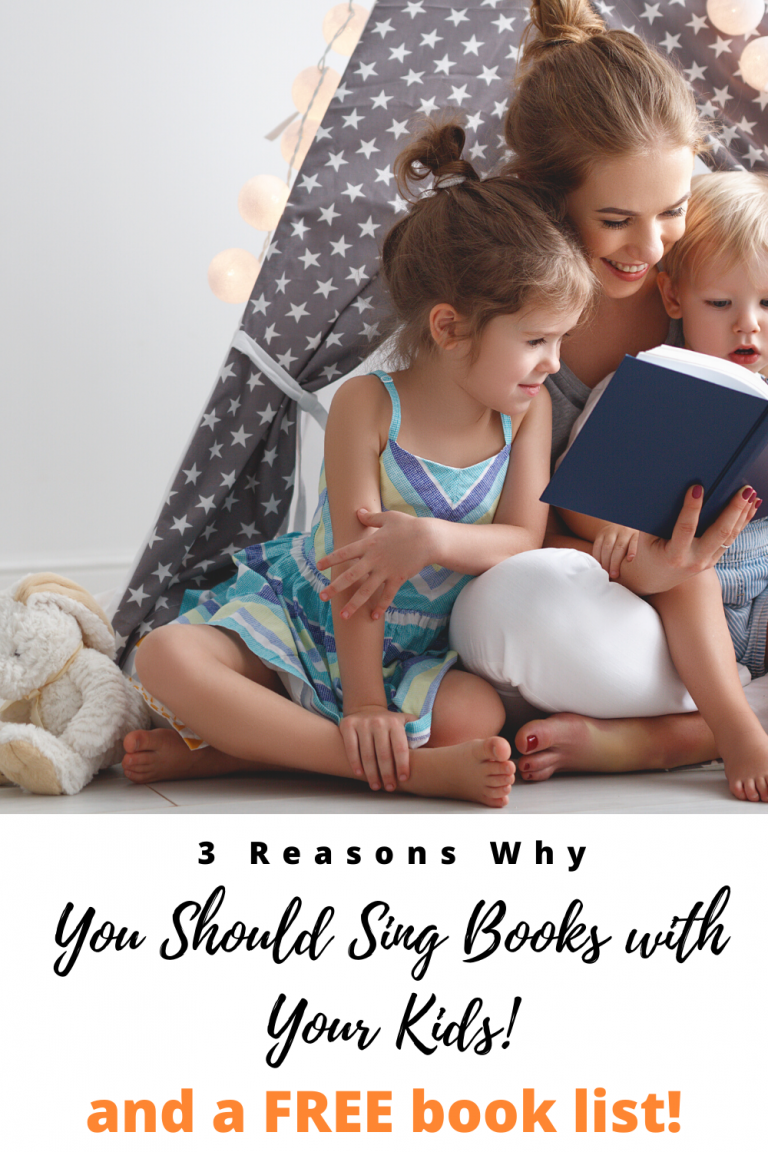 3 Reasons Why You Should Sing Books with Your Kids!