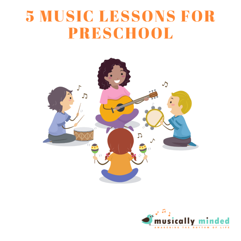 5 Music Lessons for Preschool
