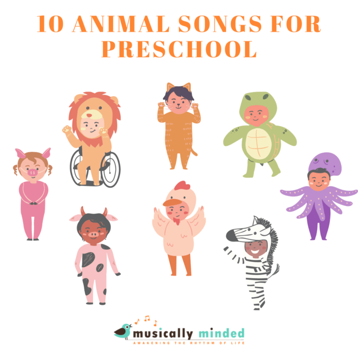 animal songs or preschool