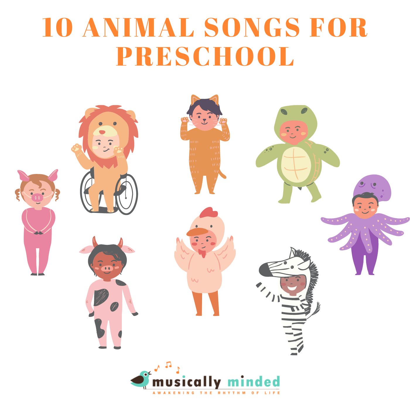 10 Animal Songs for Preschool - Musically Minded